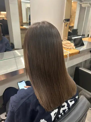 ミディアム 中橋 愛子のヘアスタイル