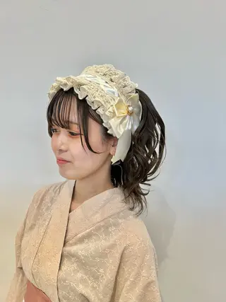 ミディアム ヘアアレンジ ufu所属・🫧KOWATA KASUMI🫧のヘアスタイル