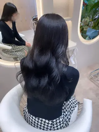 ロング 上品♡韓国レイヤー 🤍のの🤍のヘアスタイル