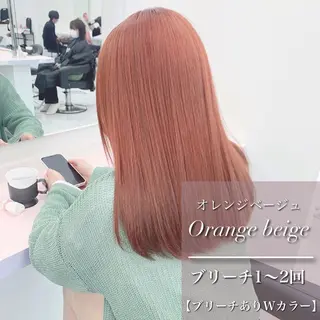 セミロング カラー 🎨ブリーチ職人 店長Takaya🎨のヘアスタイル