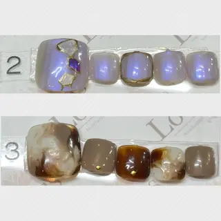 ネイル mofie🤍ユミ/ 恵比寿/パラジェルのネイルデザイン