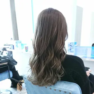 ロング カラー ヘアアレンジ 小林 伸行のヘアスタイル