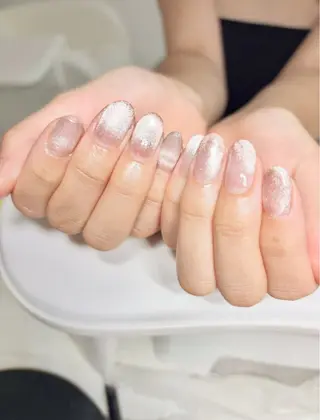 ミディアム パラジェル・フィルイン導入店Nail girl銀座所属・パラジェル導入店 Nailgirl銀座のネイルデザイン