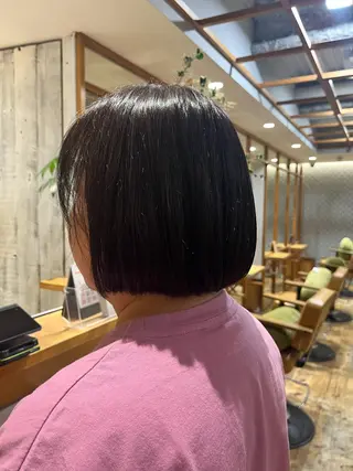 ショート カラー CLAPS富岡所属・おの ももか /京急富岡のヘアスタイル