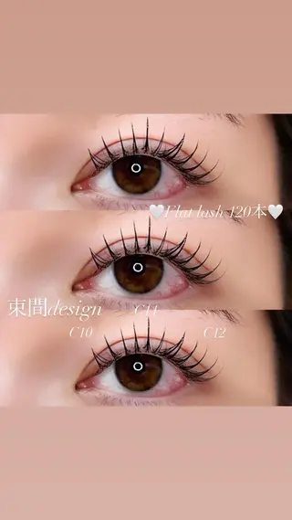 マツエク・マツパ 🎀立川束感マツエク まゆみ🎀のマツエク・マツパデザイン