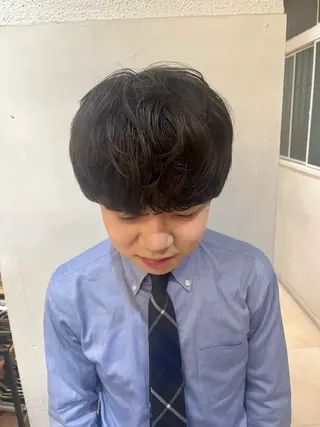 パーマ メンズ 🟦メンズ特化🟦 たかしま　あさひのヘアスタイル