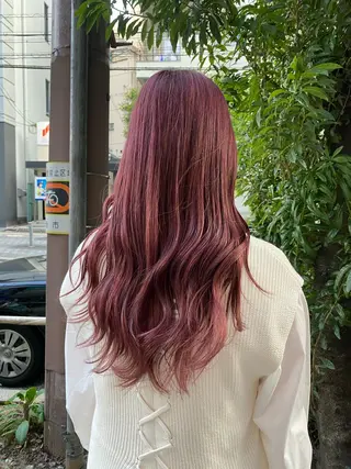 ロング 大野 美紅のヘアスタイル