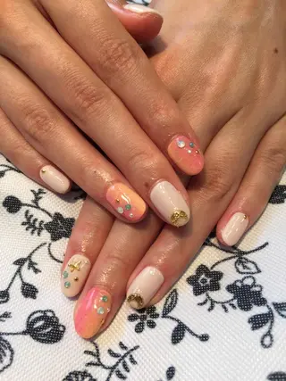 ネイル ＦreeDoＭ   Design所属・W KUMIのネイルデザイン