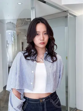 ミディアム カラー Koko . 【高円寺】のヘアスタイル