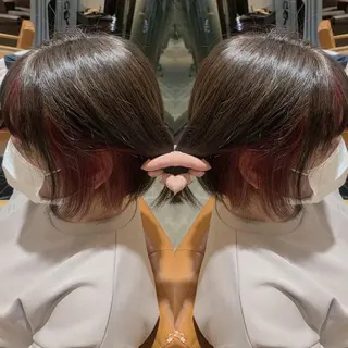 ショート カラー 韓国🇰🇷 ✂︎hair 内田愛のヘアスタイル