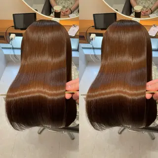 ロング カラー eN° by youres hair 銀座店所属・レイヤー/髪質改善/ 銀座艶カラー🌱森田のヘアスタイル