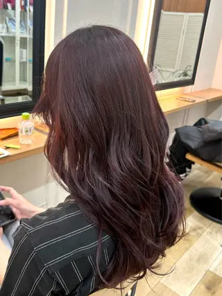 ロング LOBBY所属・LOBBY ひなたのヘアスタイル