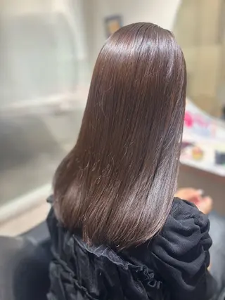 ミディアム カラー a moment所属・蔵前🫧韓国風レイヤ ーカット🫧KAHOのヘアスタイル