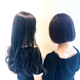 セミロング EARTH長岡 🌼渡辺まい🌼のヘアスタイル