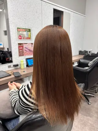 セミロング ボブ/透明感カラー/ 髪質改善/🌙/ルナのヘアスタイル