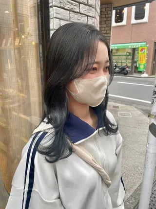 ミディアム カラー カラー/レイヤー/ 髪質改善/PAAQのヘアスタイル