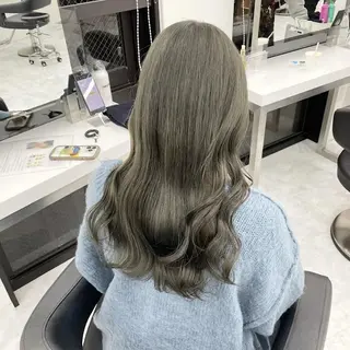 カラー 【公式】横浜 THREE🤎🕯️のヘアスタイル