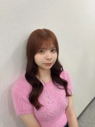 ロング ダメージレスハイ トーン💖kanonのヘアスタイル