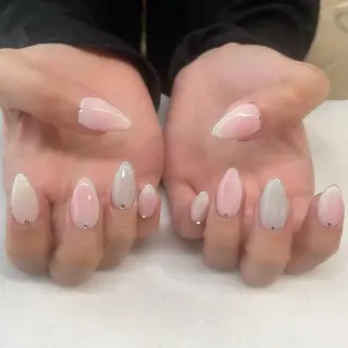 ネイル 🌈🐰 saki. m 🐰🌈のネイルデザイン