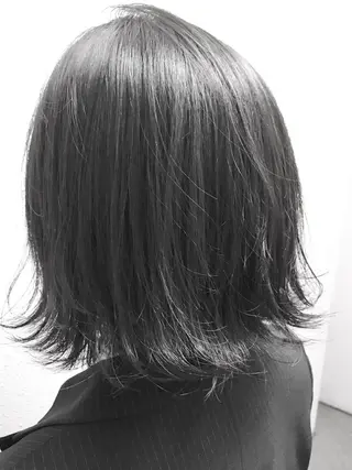 ミディアム 緑地公園美容室 neohairのヘアスタイル