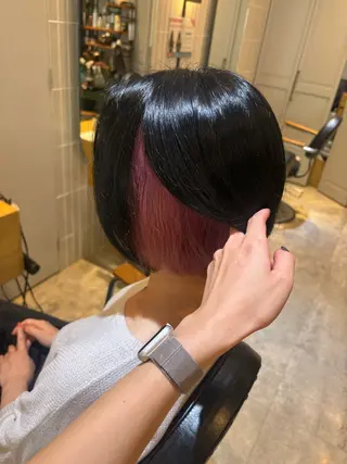 ショート SEA BELLE所属・🩵 Risaのヘアスタイル