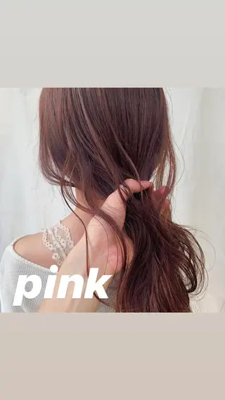 ロング カラー パーマ ヘアアレンジ キッズ ネイル マツエク・マツパ 古賀 侑磨のヘアスタイル