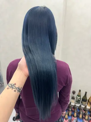 ロング カラー 🍓URARA 🥀最強ハイトーン❤のヘアスタイル