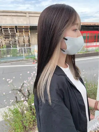 ロング カラー YUIMARL SAEのヘアスタイル
