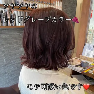 セミロング 加藤 実穂のヘアスタイル