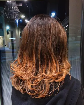 セミロング カラー ヘアアレンジ 遠藤悠大/メンズ縮毛 /メンズカットのヘアスタイル