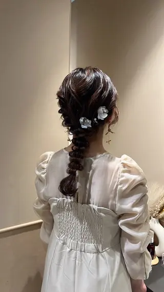 ロング ヘアアレンジ 🫧tomoka 透明感カラー🫧のヘアスタイル