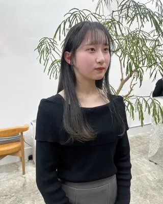 ロング カラー こっくりカラー/艶髪 /amy.山口瑞稀のヘアスタイル