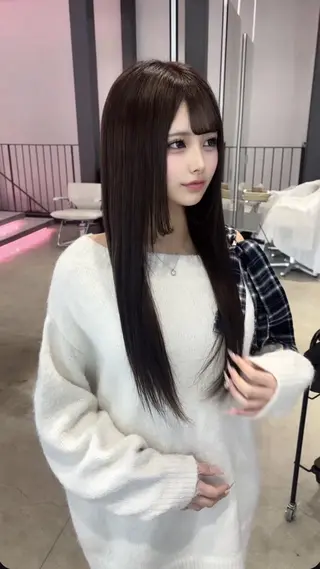 ロング カラー wme所属・ANNA /wmeのヘアスタイル