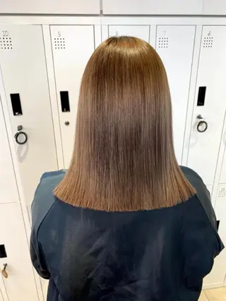 ミディアム 【hotpepper 移行中】 hinaのヘアスタイル