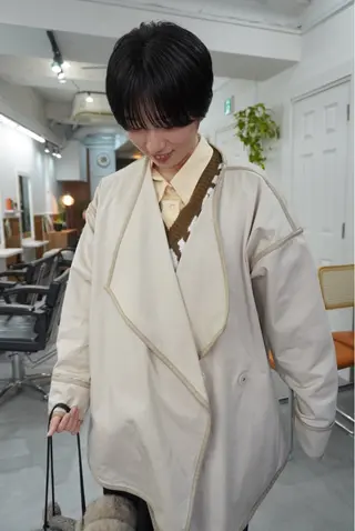 ショート レイヤー／似合わせ TAKUYAのヘアスタイル