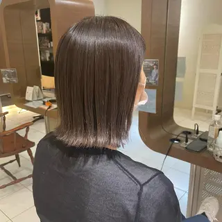 ミディアム カラー 透明感カラー/ 寺田千雅子のヘアスタイル