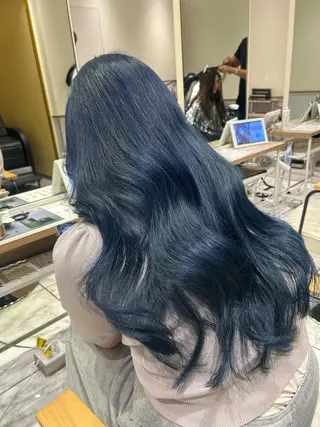 ロング カラー 🇰🇷韓国スタイル /束間まつげ🎀ミキのヘアスタイル