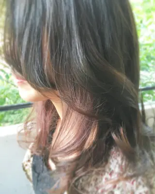 ミディアム Calenda/ パーソナル美髪サロンのヘアスタイル