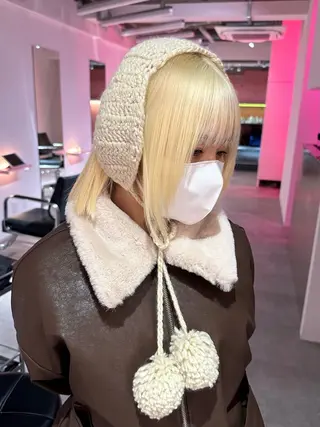 ショート ブリーチカラー 特化/MAHIROのヘアスタイル