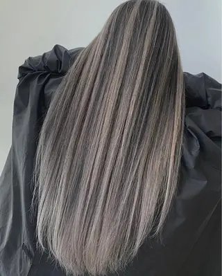 ロング カラー ヘアアレンジ 髪質改善land千葉所属・阿部 圭悟のヘアスタイル