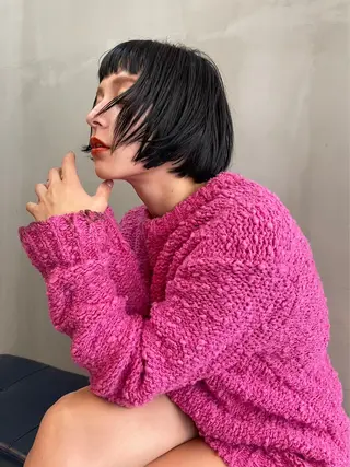 ショート ショート/ボブ専門 宮脇美奈/南船場のヘアスタイル