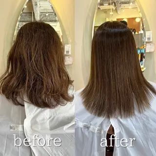 セミロング ポルト　都立大学店所属・Porte都立大学 ✨🌿廣瀬麻里菜のヘアスタイル