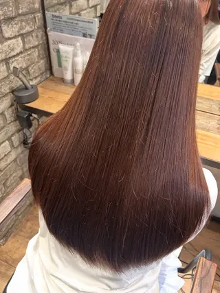 ロング カラー feery所属・千葉 ほのかのヘアスタイル