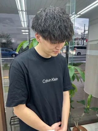 ショート パーマ メンズ メンズパーマの達人 /タカシマ　ダイスケのヘアスタイル