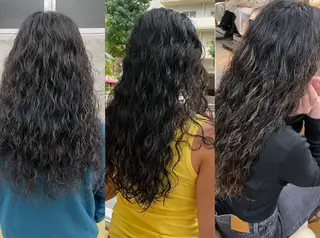 ロング パーマ スパイラルパーマ 🌐hina⭐️のヘアスタイル