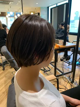 ショート カラー 【S.BROOM】 店長　西川徹のヘアスタイル