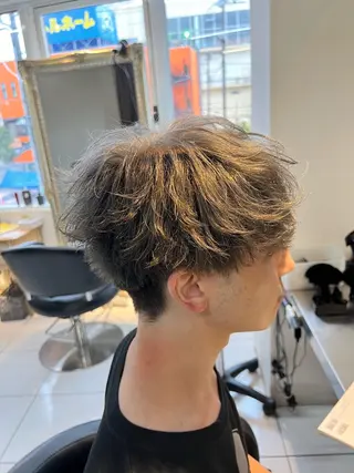 カラー パーマ パーマ特化美容師 茂木広幸のヘアスタイル