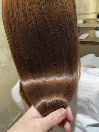 ロング 【💎ツヤ髪💎】 ダメージレスカラー✨のヘアスタイル