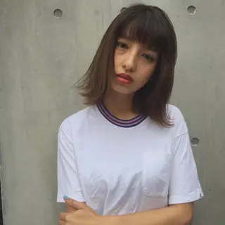 ショート ミディアム カラー コジマ ダイスケのヘアスタイル