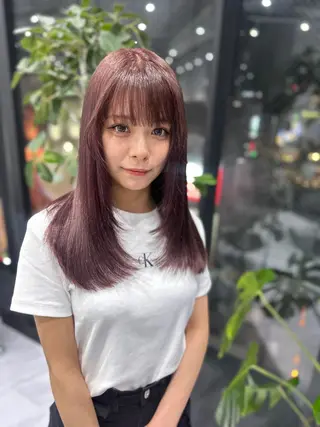 ロング カラー CS made by SHACHU 栄所属・山田 瑛司のヘアスタイル